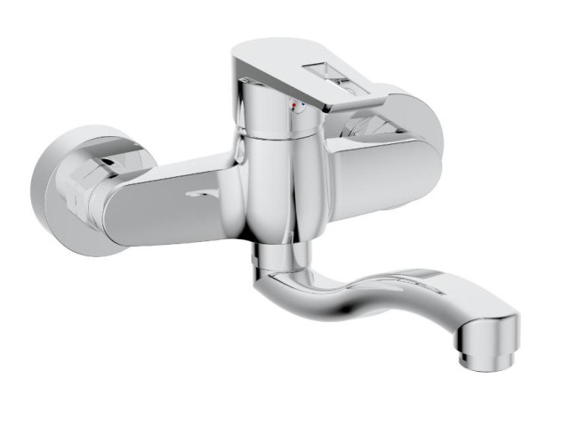 Batéria drezová NEW KLASIK | nástenná 150mm | SAMTEK Batéria drezová NEW KLASIK | nástenná 150mm | SAMTEK