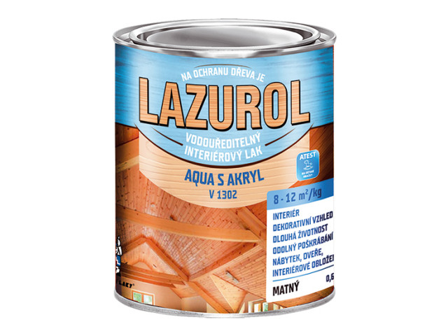 Lazurol Aqua S Akryl V1302 | matný | BAL Lazurol Aqua S Akryl V1302 | matný | BAL
