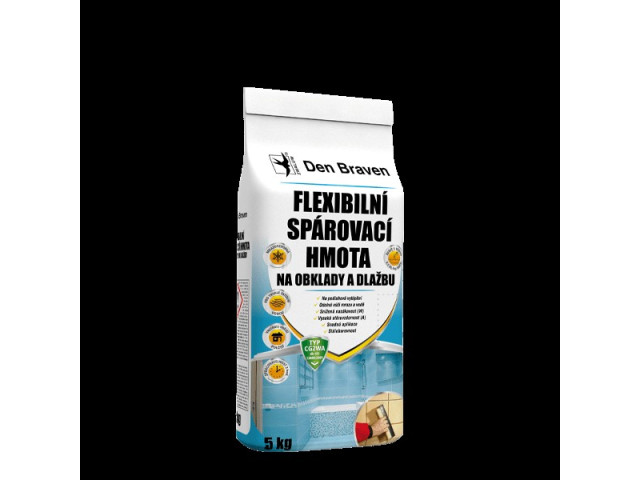 Škárovacia hmota fleibilná | 2kg | Den Braven