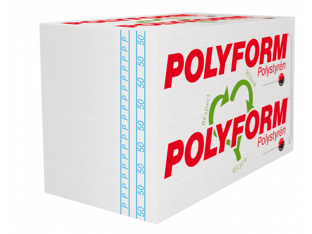 Expandovaný polystyrén T 3500 | Zvukoizolačný | Polyform Expandovaný polystyrén T 3500 | Zvukoizolačný | Polyform