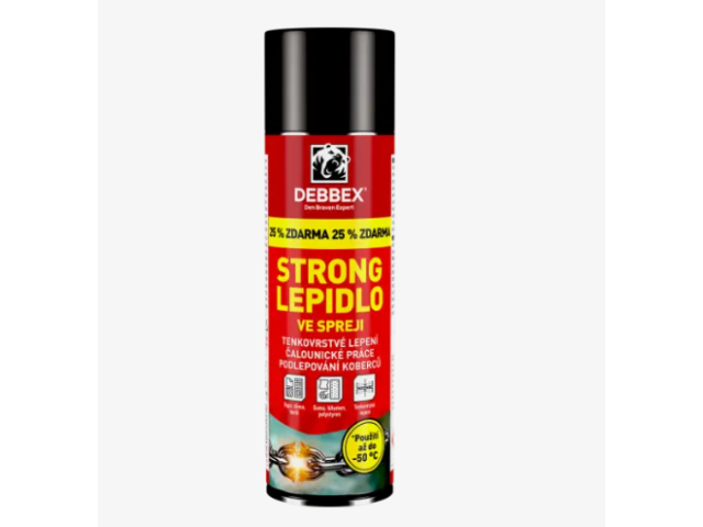 Lepidlo v spreji Strong| Den Braven Lepidlo v spreji Strong| Den Braven