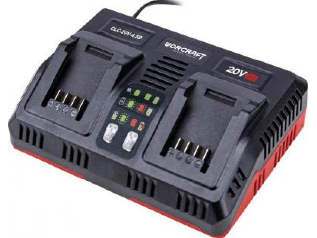 Nabíjačka Worcraft CLC-20V-4.5D ShareSYS, séria S20Li, 2x aku, rýchlonabíjačka | Worcraft Nabíjačka Worcraft CLC-20V-4.5D ShareSYS, séria S20Li, 2x aku, rýchlonabíjačka | Worcraft