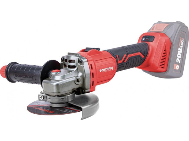 Brúska Worcraft CAG-S20LiBS-125 ShareSYS, 125 mm, s reguláciou otáčok | Worcraft Brúska Worcraft CAG-S20LiBS-125 ShareSYS, 125 mm, s reguláciou otáčok | Worcraft