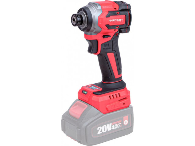 Uťahovák Worcraft CIS-S20LiBH ShareSYS, 20V Li-Ion, rázový, 230Nm, bezuhlíkový | Worcraft Uťahovák Worcraft CIS-S20LiBH ShareSYS, 20V Li-Ion, rázový, 230Nm, bezuhlíkový | Worcraft