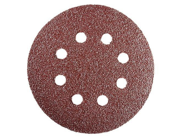 Výsek KONNER D38 125 mm, P100, 8 dier, brúsny, okrúhly, bal. 10 ks | Worcraft Výsek KONNER D38 125 mm, P100, 8 dier, brúsny, okrúhly, bal. 10 ks | Worcraft