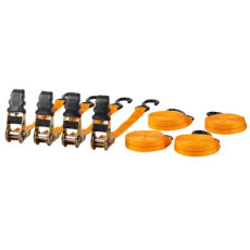 Popruh upínací Strend Pro, pás s račňou, 25 mm, L-4,5 m, max. 500 kg, bal. 4 ks | Strend Pro Popruh upínací Strend Pro, pás s račňou, 25 mm, L-4,5 m, max. 500 kg, bal. 4 ks | Strend Pro