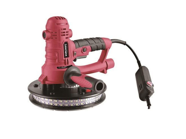 Brúska DS08-180, 800W, 180 mm, na sadrokartón s vakom, LED svetlo | Worcraft Brúska DS08-180, 800W, 180 mm, na sadrokartón s vakom, LED svetlo | Worcraft