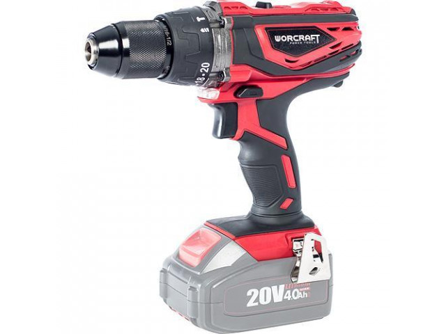 Skrutkovač CHD-S20Li, 20V, Li-ion | Worcraft Skrutkovač CHD-S20Li, 20V, Li-ion | Worcraft