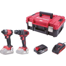 Set Worcraft XCUBE030 ShareSYS Toolbox, uťahovák 260 Nm, skrutkovač 50 Nm, 2x 2.0 Ah akumulátor, 1x rýchlonabíjačka | Worcraft Set Worcraft XCUBE030 ShareSYS Toolbox, uťahovák 260 Nm, skrutkovač 50 Nm, 2x 2.0 Ah akumulátor, 1x rýchlonabíjačka | Worcraft