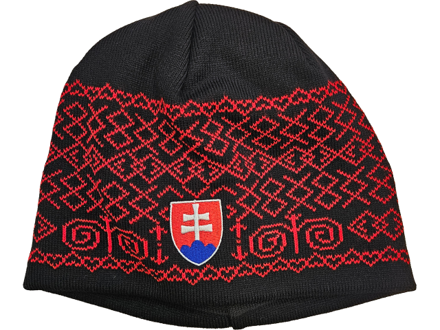 Čiapka Čičmany | Čierno-červená | Stavospol Čiapka Čičmany | Čierno-červená | Stavospol
