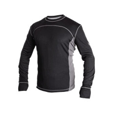 TRIČKO CXS COOLDRY, FUNKČNĚ, DLHÝ RUKÁV | Čierno-šedé | Canis TRIČKO CXS COOLDRY, FUNKČNĚ, DLHÝ RUKÁV | Čierno-šedé | Canis