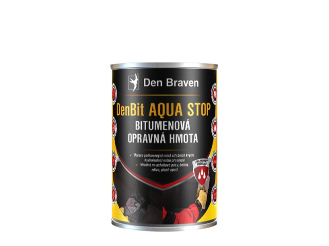 DenBit AQUA STOP Bitúmenová opravná hmota | Den Braven DenBit AQUA STOP Bitúmenová opravná hmota | Den Braven
