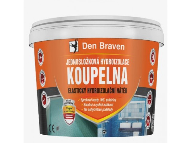 Jednozložková hydroizolácia KÚPEĽŇA | Den Braven Jednozložková hydroizolácia KÚPEĽŇA | Den Braven