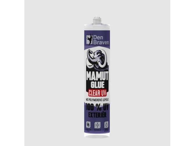 Lepidlo MAMUT GLUE Clear UV | Den Braven Lepidlo MAMUT GLUE Clear UV | Den Braven