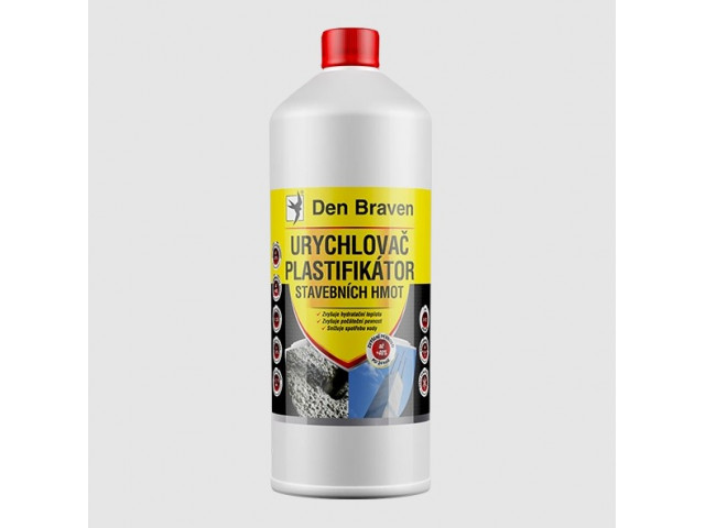 Urýchlovač a plastifikátor stavebných hmôt | Den Braven
