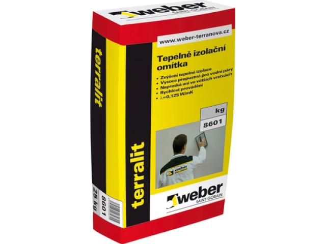 Termo omietka tepelnoizolačná omietka Weberdur Terralit | 1.0 mm | Weber Termo omietka tepelnoizolačná omietka Weberdur Terralit | 1.0 mm | Weber
