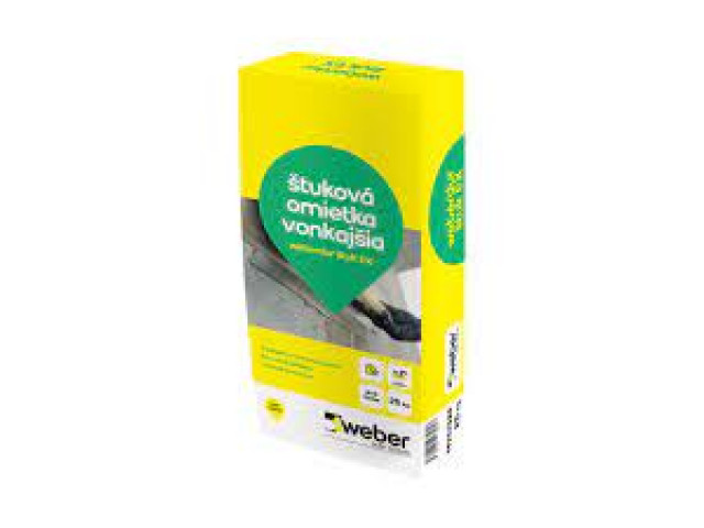 Omietka štuková Weberdur EXteriér | 0,5 mm | Weber Omietka štuková Weberdur EXteriér | 0,5 mm | Weber