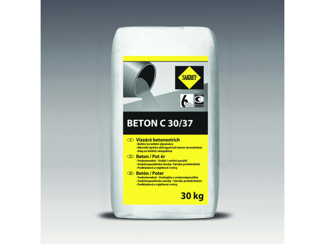 Betón WU C30/37 vodostavebný cementový poter | Sakret Betón WU C30/37 vodostavebný cementový poter | Sakret